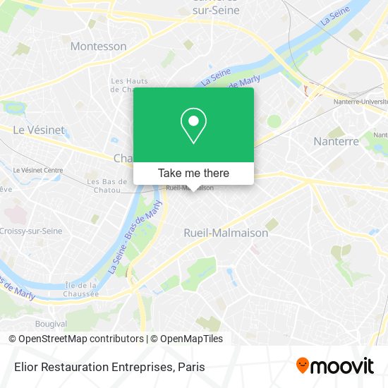Elior Restauration Entreprises map