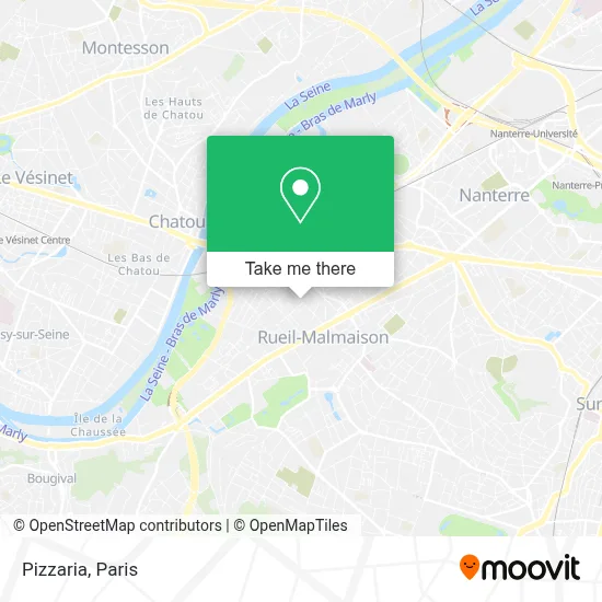 Pizzaria map