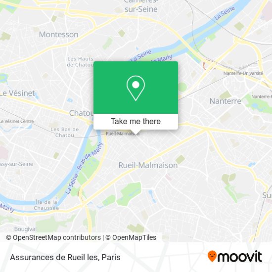 Assurances de Rueil les map