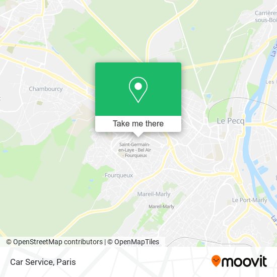 Car Service map