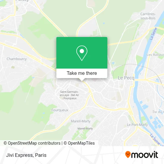 Jivi Express map