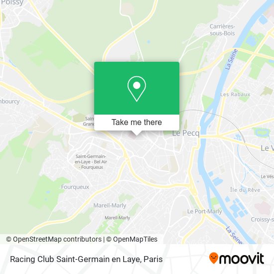 Racing Club Saint-Germain en Laye map