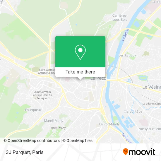 3J Parquet map