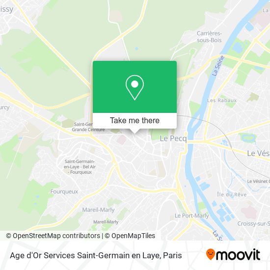 Age d'Or Services Saint-Germain en Laye map