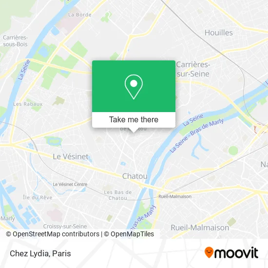 Chez Lydia map