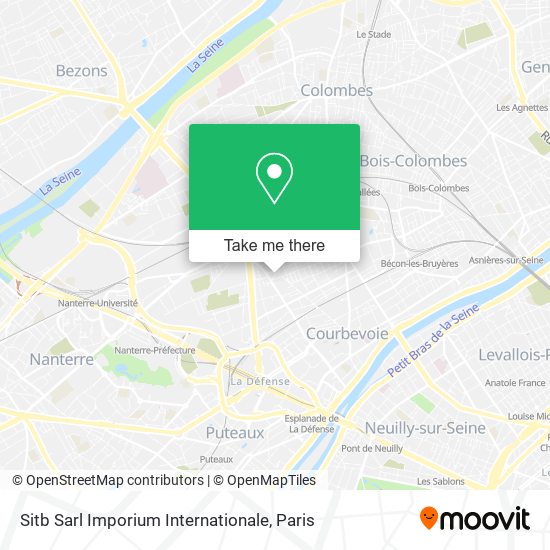 Sitb Sarl Imporium Internationale map