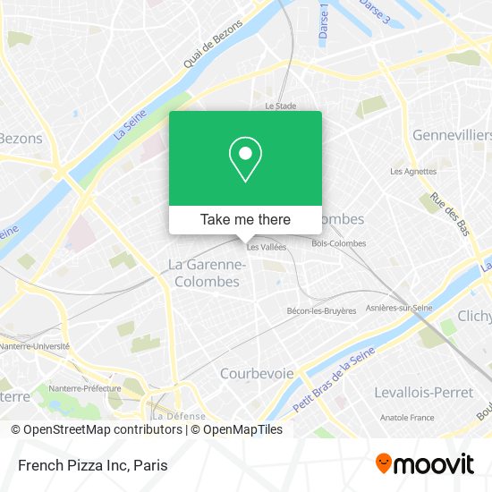 French Pizza Inc map