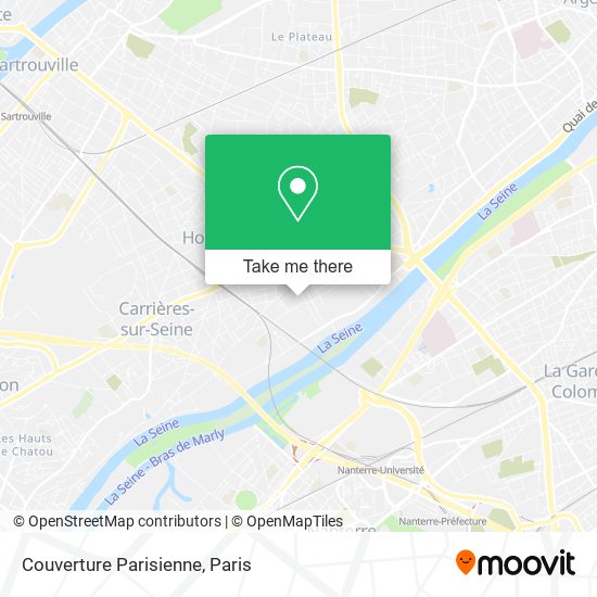 Couverture Parisienne map