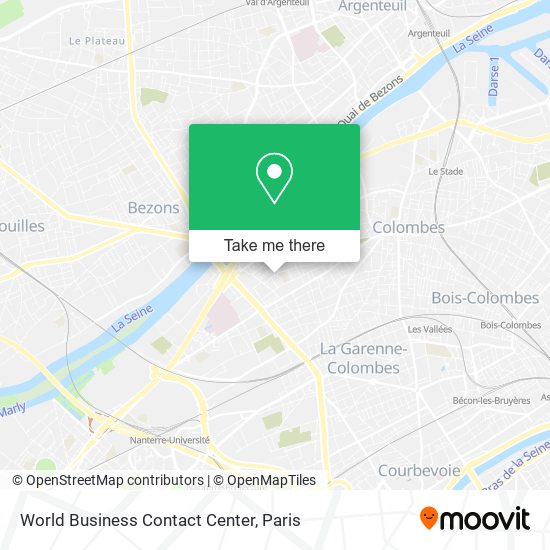 World Business Contact Center map