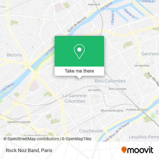 Rock Noz Band map