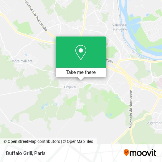 Buffalo Grill map