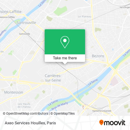 Axeo Services Houilles map