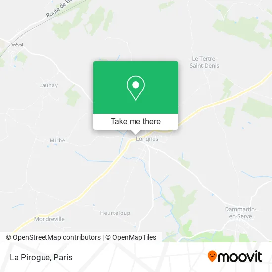 La Pirogue map