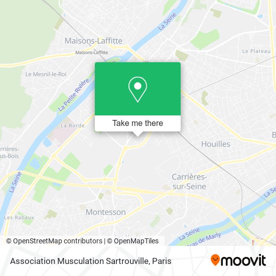 Association Musculation Sartrouville map