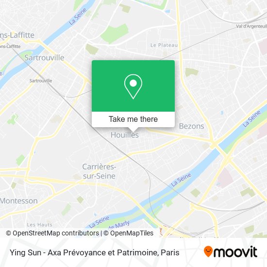 Ying Sun - Axa Prévoyance et Patrimoine map