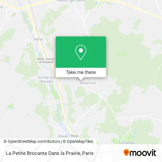 La Petite Brocante Dans la Prairie map