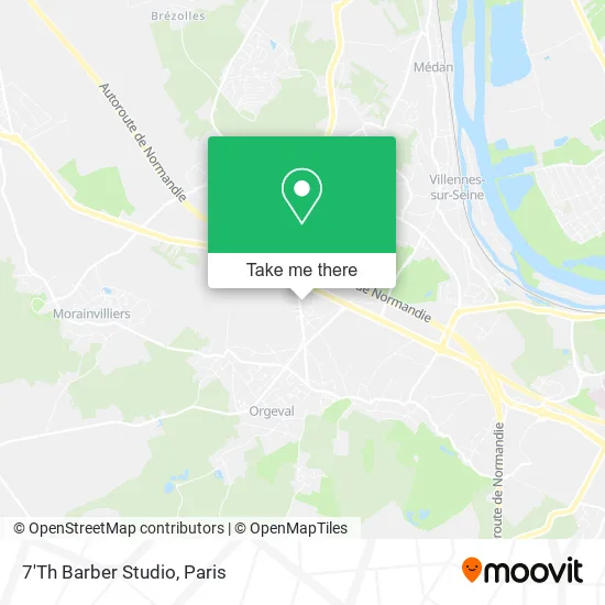 7'Th Barber Studio map