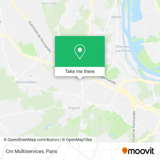 Cm Multiservices map