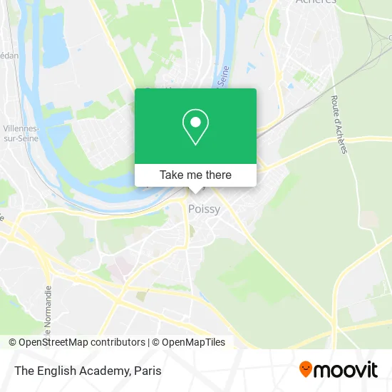 The English Academy map