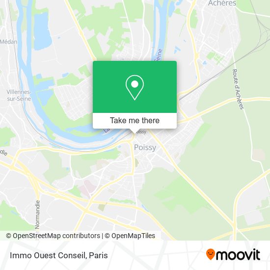 Immo Ouest Conseil map