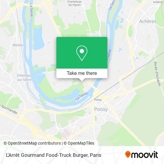 Mapa L'Arrêt Gourmand Food-Truck Burger