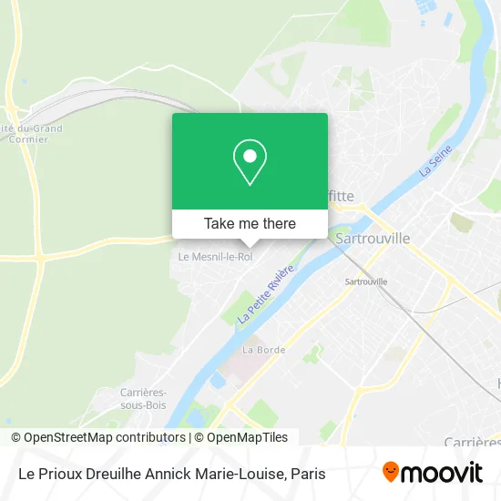 Le Prioux Dreuilhe Annick Marie-Louise map