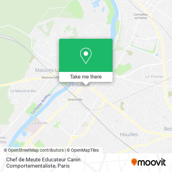 Chef de Meute Educateur Canin Comportementaliste map