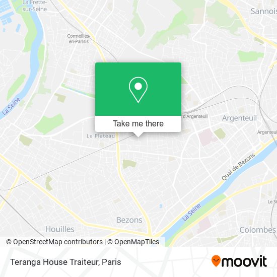 Teranga House Traiteur map