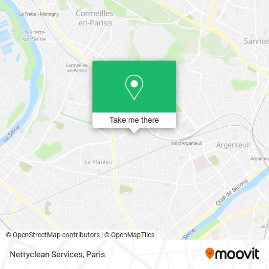 Nettyclean Services map