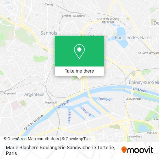 Marie Blachère Boulangerie Sandwicherie Tarterie map