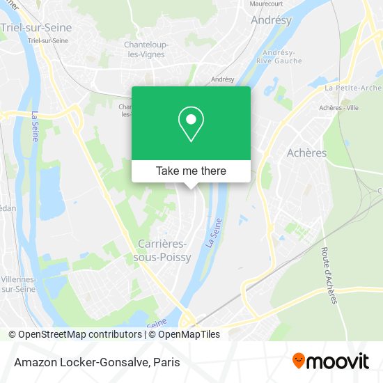 Mapa Amazon Locker-Gonsalve