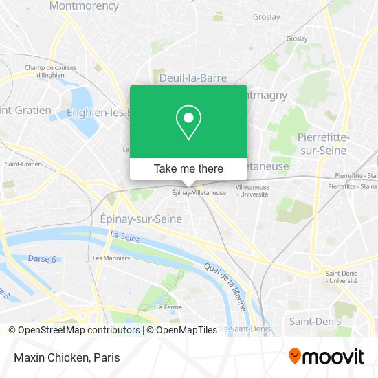 Maxin Chicken map