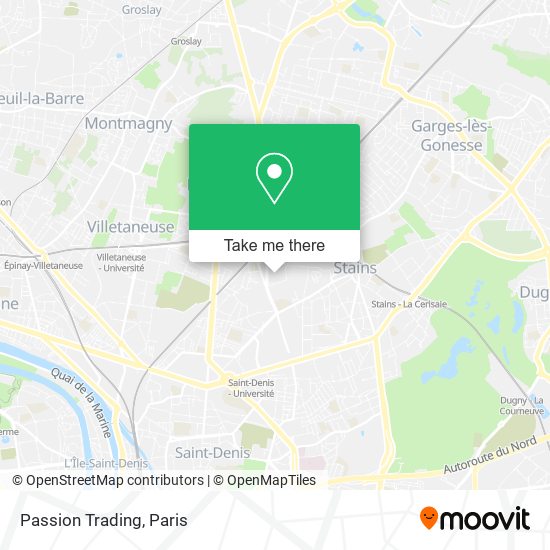 Passion Trading map