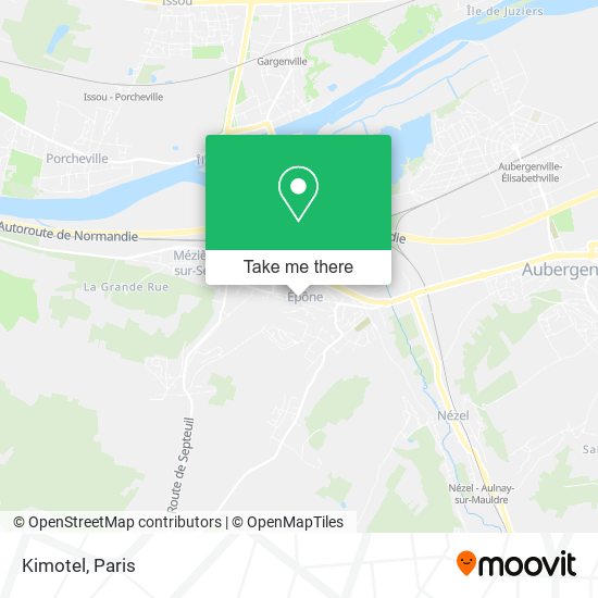 Kimotel map