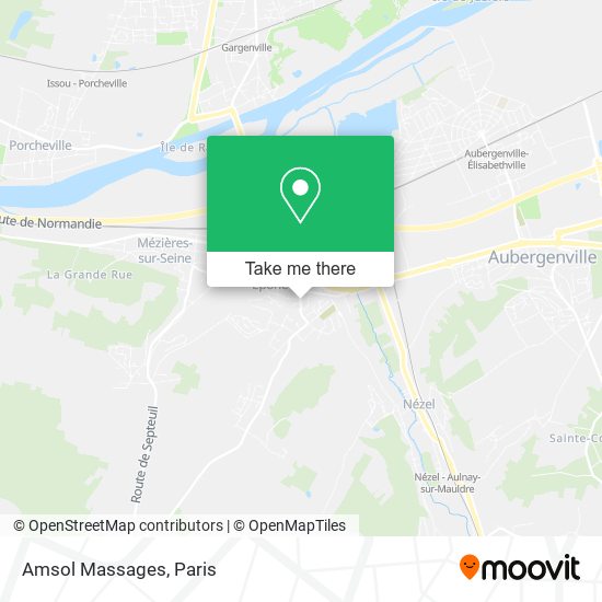 Amsol Massages map