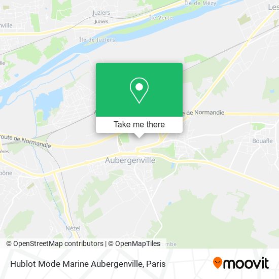Hublot Mode Marine Aubergenville map