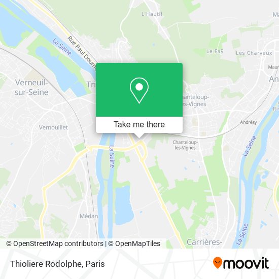 Thioliere Rodolphe map