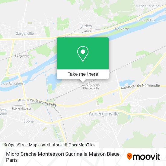 Micro Crèche Montessori Sucrine-la Maison Bleue map