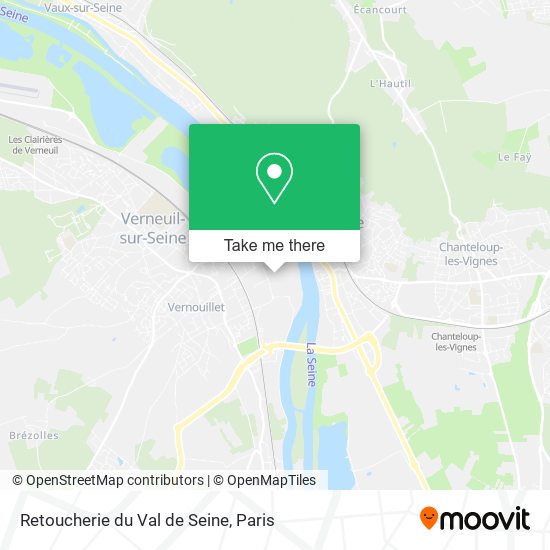 Retoucherie du Val de Seine map