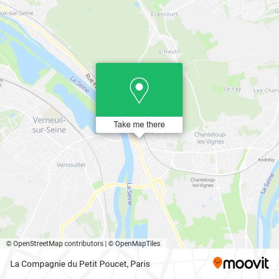 La Compagnie du Petit Poucet map