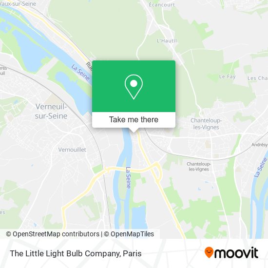 The Little Light Bulb Company map