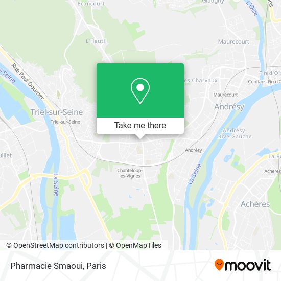 Mapa Pharmacie Smaoui
