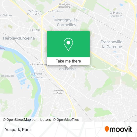 Yespark map