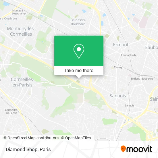 Diamond Shop map