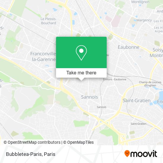 Bubbletea-Paris map