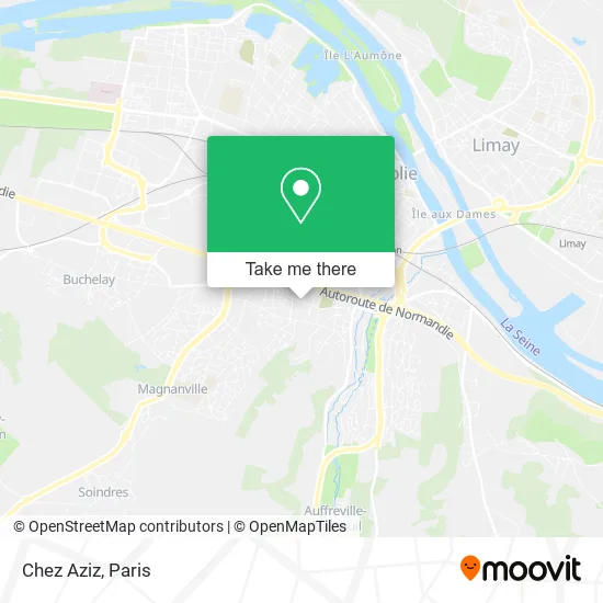 Chez Aziz map