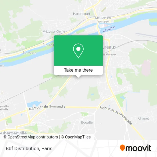 Bbf Distribution map