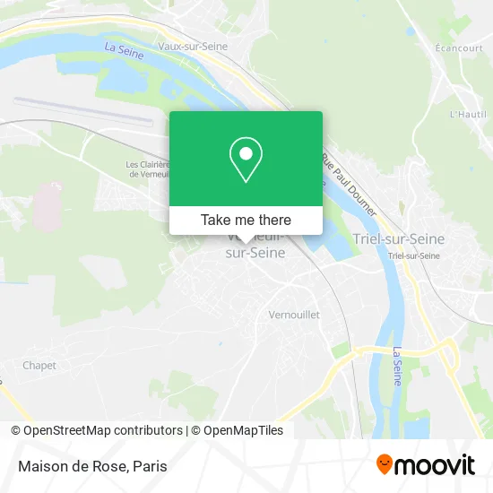 Maison de Rose map