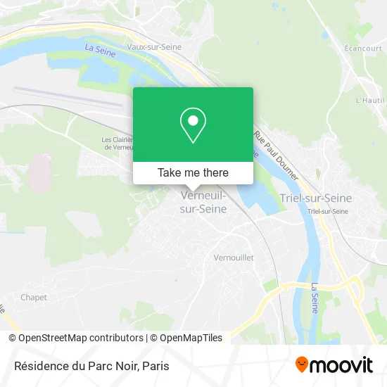 Résidence du Parc Noir map