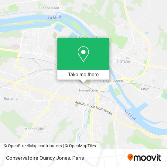 Mapa Conservatoire Quincy Jones